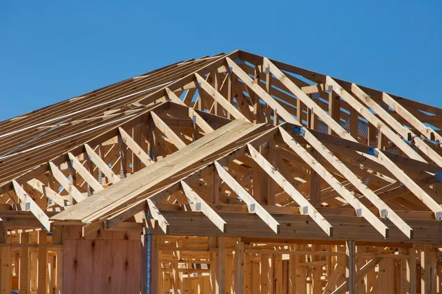 A new residential dwelling under construction, the category that keeps full negative gearing from 1 July 2027.