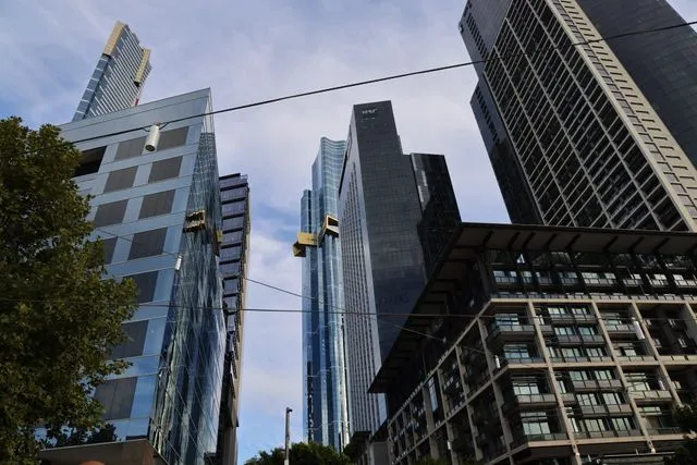 Commercial office buildings in Melbourne CBD