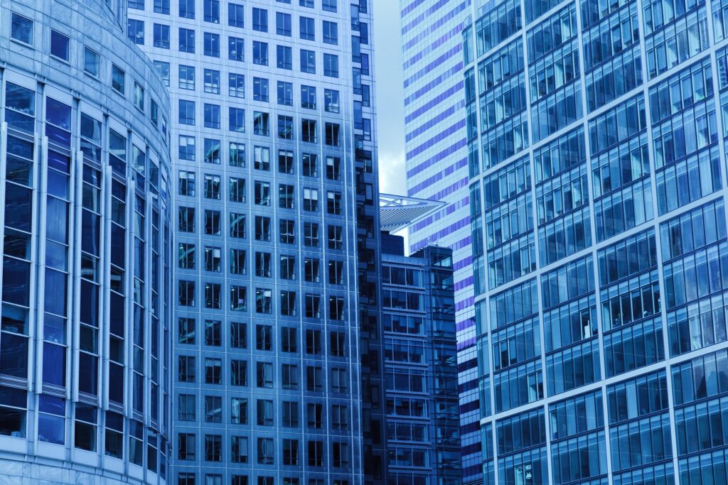 Commercial office towers representing capital works depreciation claims available under Division 43 for Australian investment property owners